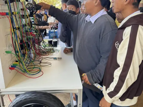 บรรยากาศสาขาช่างยนต์