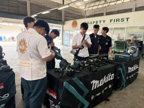 บรรยากาศสาขาช่างยนต์