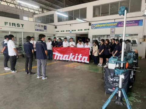 บรรยากาศสาขาช่างยนต์