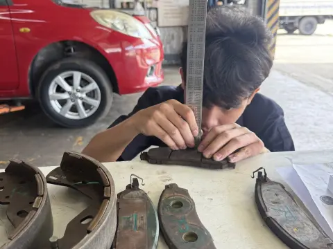 บรรยากาศสาขาช่างยนต์