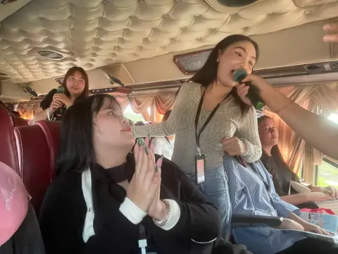 บรรยากาศการเรียน สาขาการท่องเที่ยวและโรงแรม ปวช.