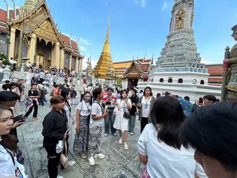 บรรยากาศการเรียน สาขาการท่องเที่ยวและโรงแรม ปวช.