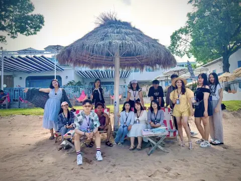 บรรยากาศการเรียน สาขาการท่องเที่ยวและโรงแรม ปวช.