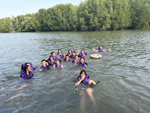 บรรยากาศการเรียน สาขาการท่องเที่ยวและโรงแรม ปวช.